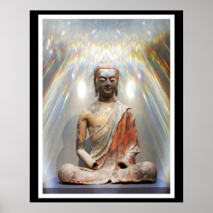 Affiche Statue de Siddhartha Gautama