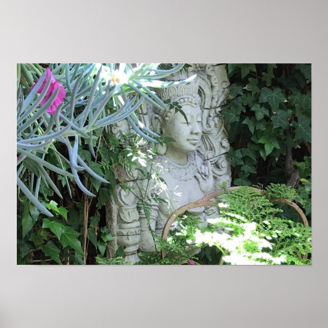Affiche Statue du Bouddha (Devant)