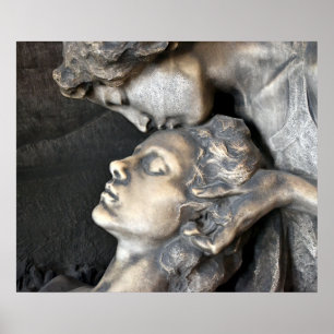 Affiche Statue du cimetière de Milan