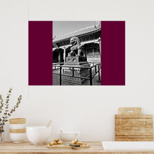 Affiche Statue du dragon de la ville interdite