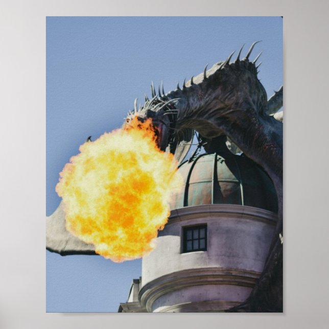 Affiche Statue du Dragon de Respiration (Devant)