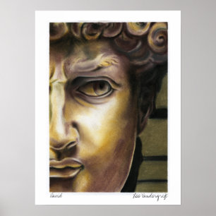 Affiche Statue of David by Lee Vandergrift