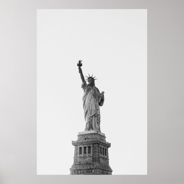 AFFICHE STATUE OF LIBERTY (Devant)