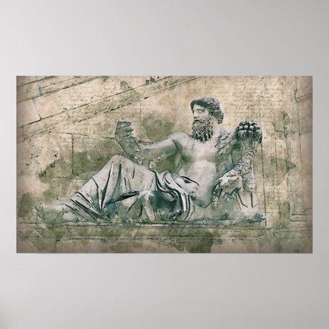 Affiche Statue romaine (Devant)