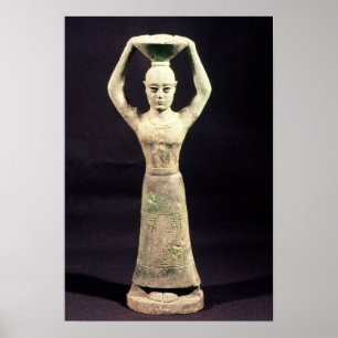 Affiche Statuette du porteur d'offre avec vote