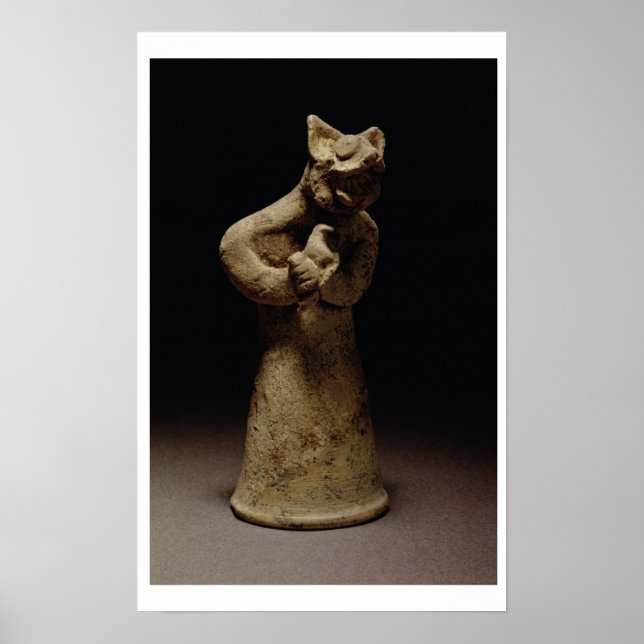 Affiche Statuette of a Lion-Headed Demon, Mésopotamia, c.5 (Devant)
