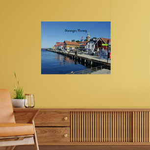Affiche Stavanger, Norvège Photographie pittoresque