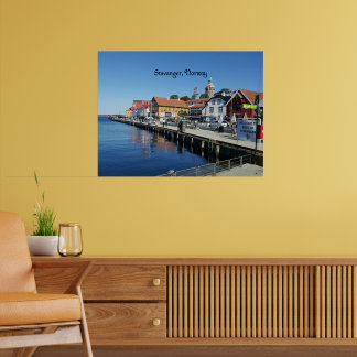 Affiche Stavanger, Norvège Photographie pittoresque