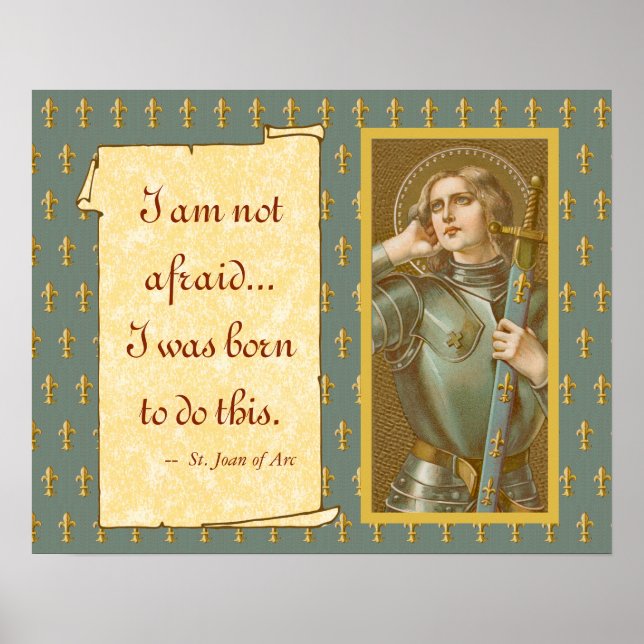 Affiche Ste Jeanne d'Arc (JM 28) (Devant)