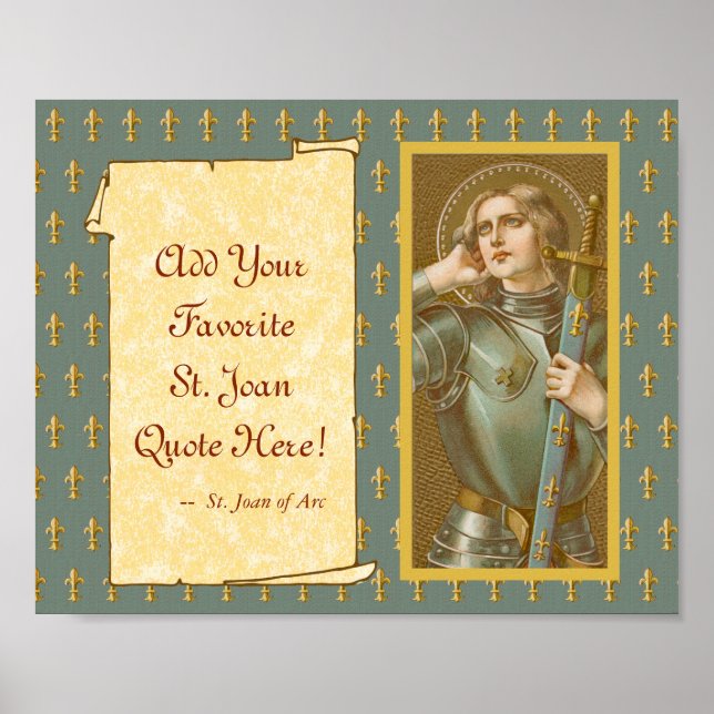 Affiche Ste Jeanne d'Arc (JM 28) (Devant)