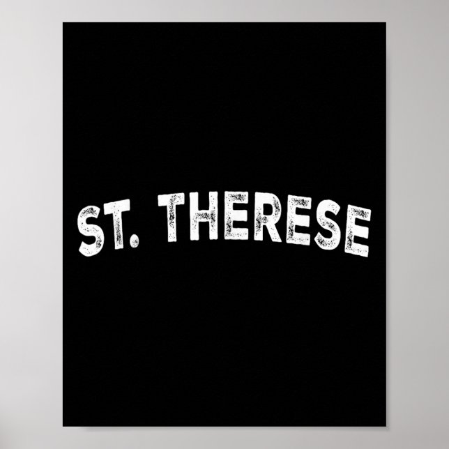 Affiche Ste Thérèse  (Devant)