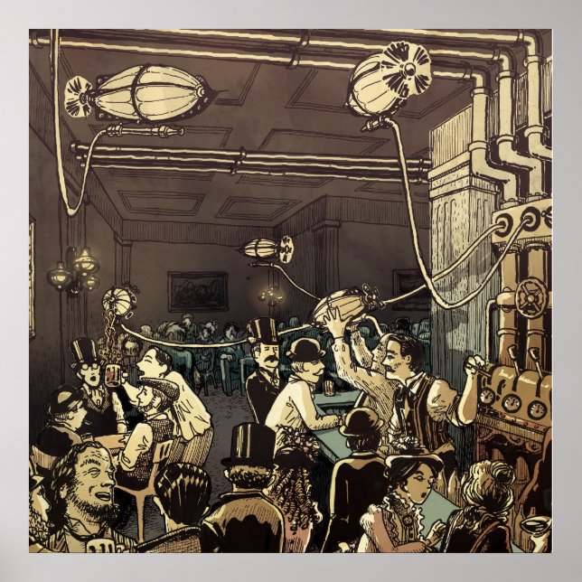 Affiche Steam City Ale House (Devant)