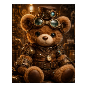 Affiche Steam Punk Steve