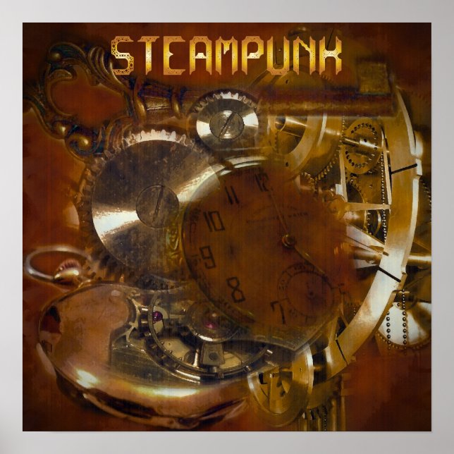 Affiche Steampunk (Devant)