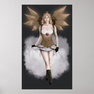 Affiche Steampunk Aphrodite