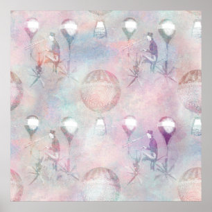 Affiche Steampunk Hot Air   Vintage