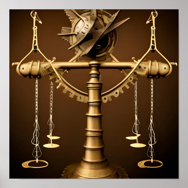 Affiche Steampunk Libra (Devant)