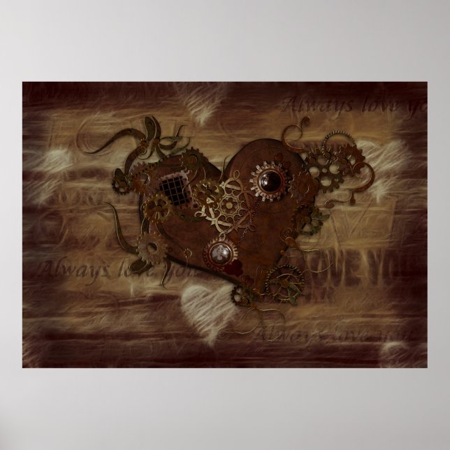 Affiche Steampunk Love (Devant)