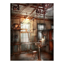 Steampunk - Machiniste - La station de meulage