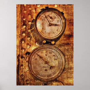 Affiche SteamPunk - mesures