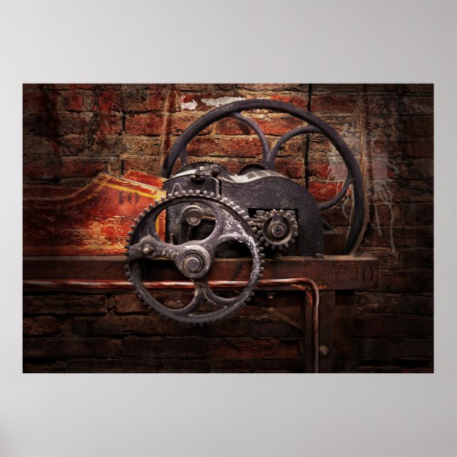 Affiche Steampunk - No 10 (Devant)