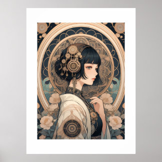 Affiche STeAMPuNK+WAGiRL