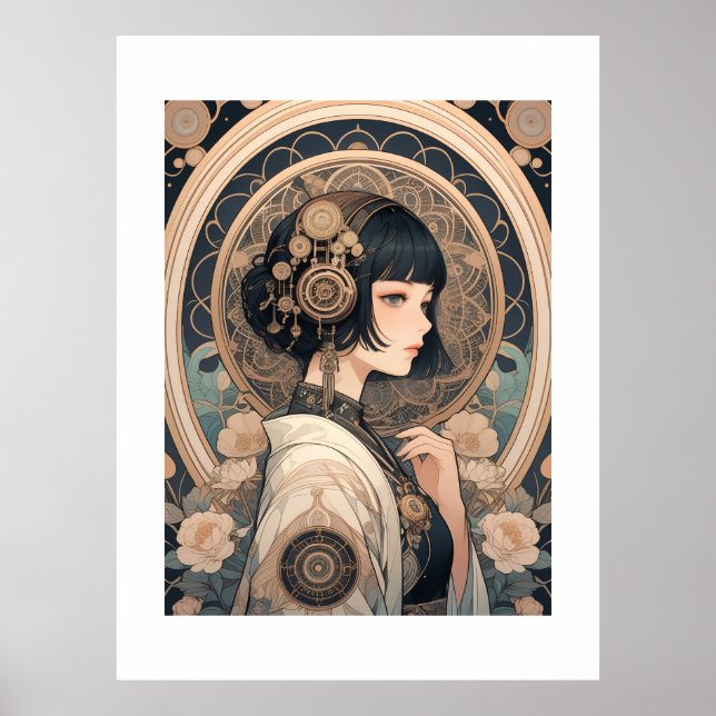 Affiche STeAMPuNK+WAGiRL (Devant)