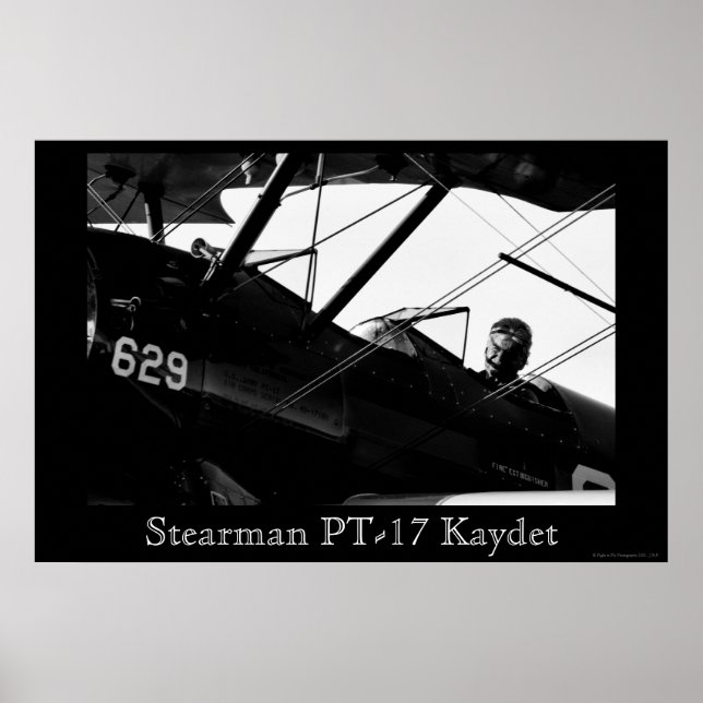 Affiche Stearman PT-17 Kaydet (Devant)