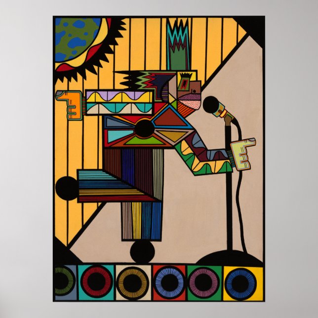 Affiche "Steel Pulse" de Ruchell Alexander (Devant)