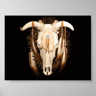 Affiche Steer Skull