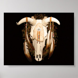 Affiche Steer Skull