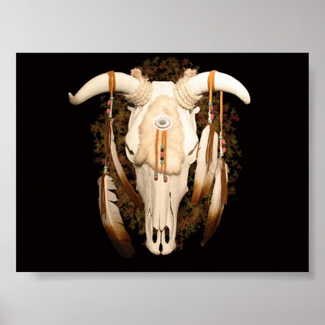 Affiche Steer Skull (Devant)