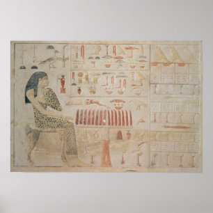 Affiche Stela de la princesse Nefertiabet