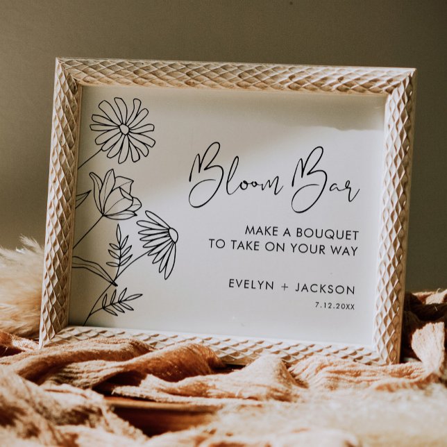 Affiche STELLA Bloom Bar, Flower Bar, panneau do-it-yourse (Créateur téléchargé)