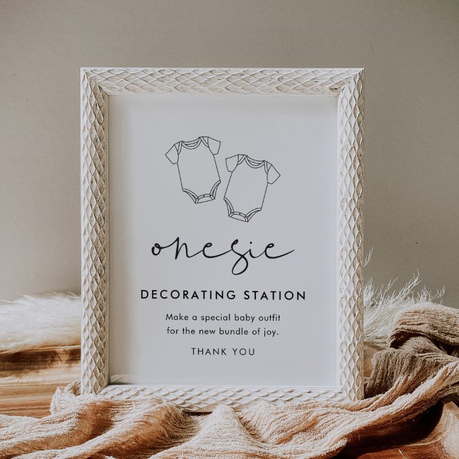 Affiche STELLA Décorez une tenue de bébé (Créateur téléchargé)