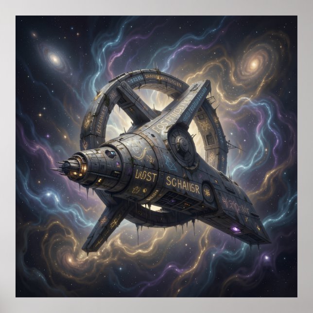 Affiche Stellar Path – Journey Through the Universe´7 (Devant)