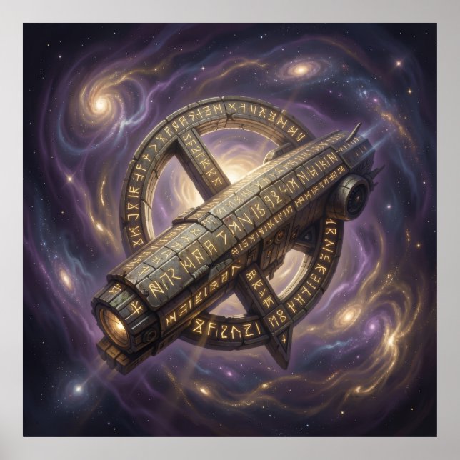 Affiche Stellar Path – Journey Through the Universe´9 (Devant)