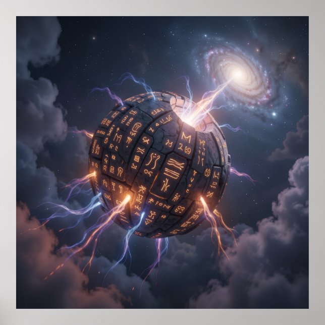 Affiche Stellar Path – Voyage à travers l'univers´4 (Devant)