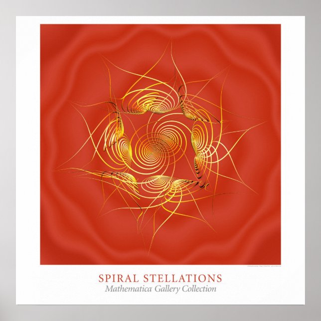 Affiche Stellations en spirale (Devant)