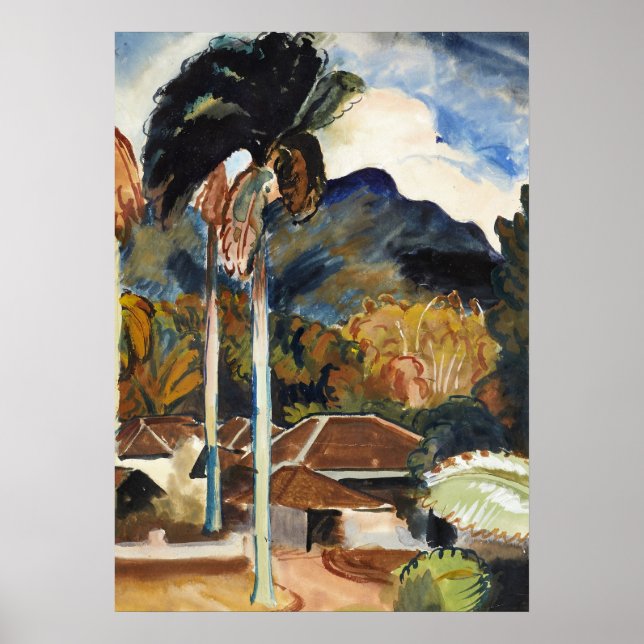 Affiche Sten - Java, peinture fine art (Devant)