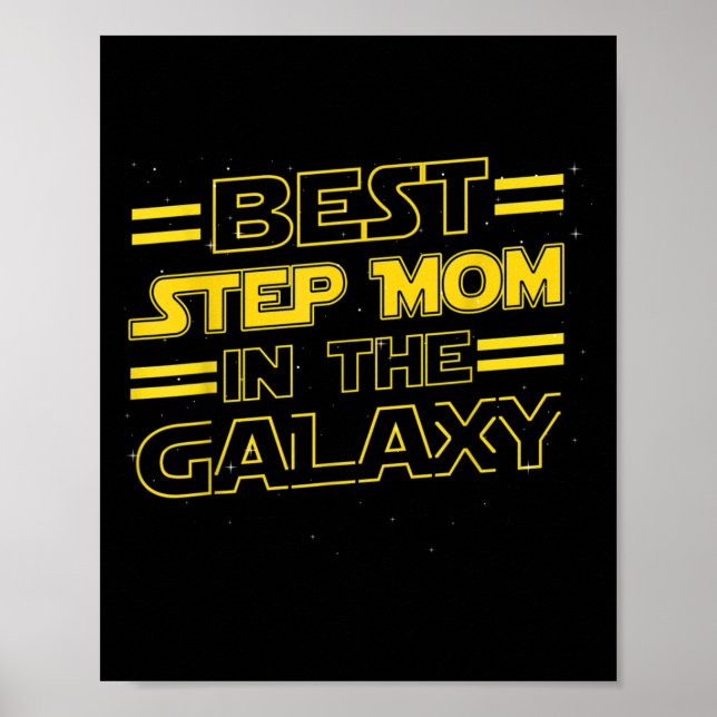Affiche Step Mom In The Galaxy Funny Mothers Day Gift For  (Devant)