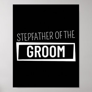 Affiche Stepfather Du Mariage Groom Bachelor Party Gro