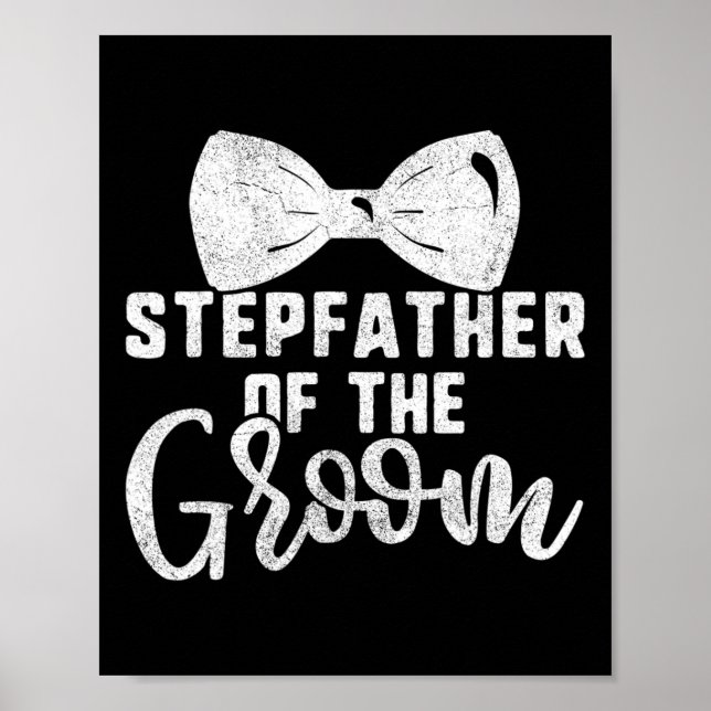 Affiche Stepfather Of Groom Chemise Pour Hommes Bachelor P (Devant)