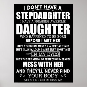 Affiche Stepgirl