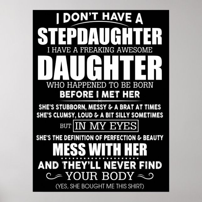 Affiche Stepgirl (Devant)