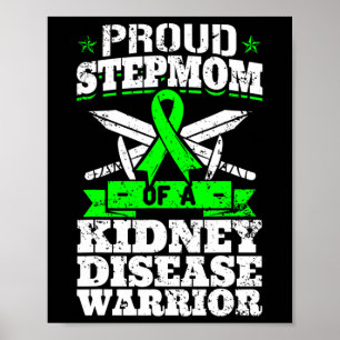 Affiche Stepmère D'Une Maladie Du Rein Guerrier Renal Laur