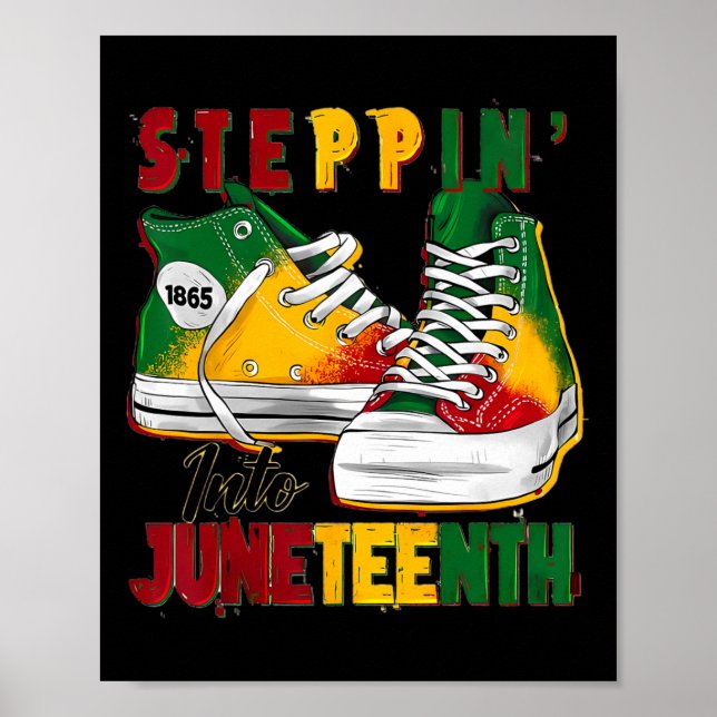 Affiche Steppin En Junetdix Comme Mes Ancêtres 1865 Fre (Devant)
