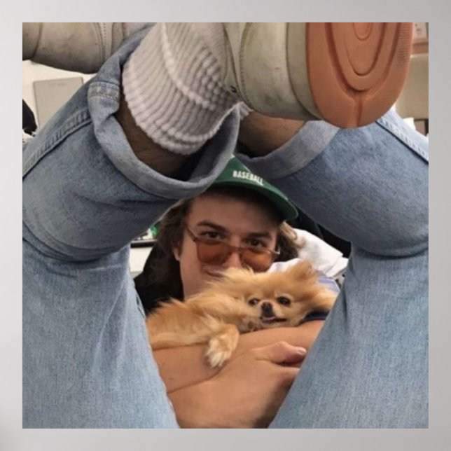 Affiche Steve Harrington joe keery (Devant)