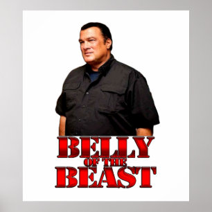Affiche Steven Seagal Belly De La Bête
