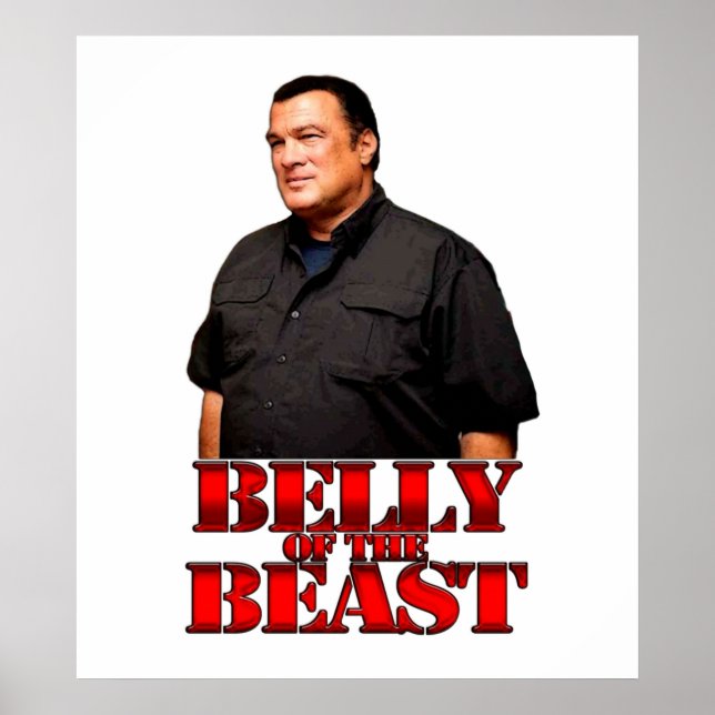 Affiche Steven Seagal Belly De La Bête (Devant)